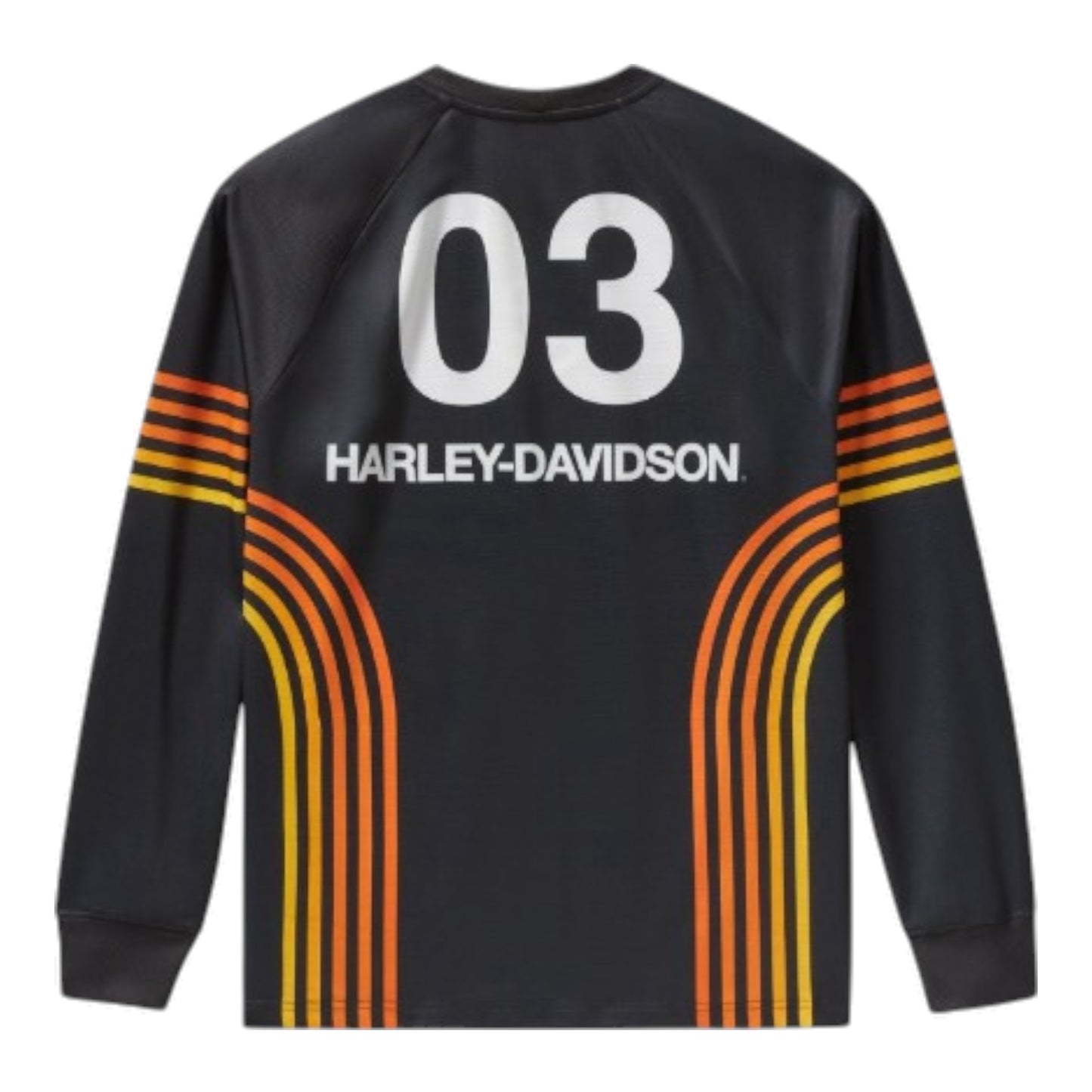 RACING JERSEY H-D TECH - BLACK