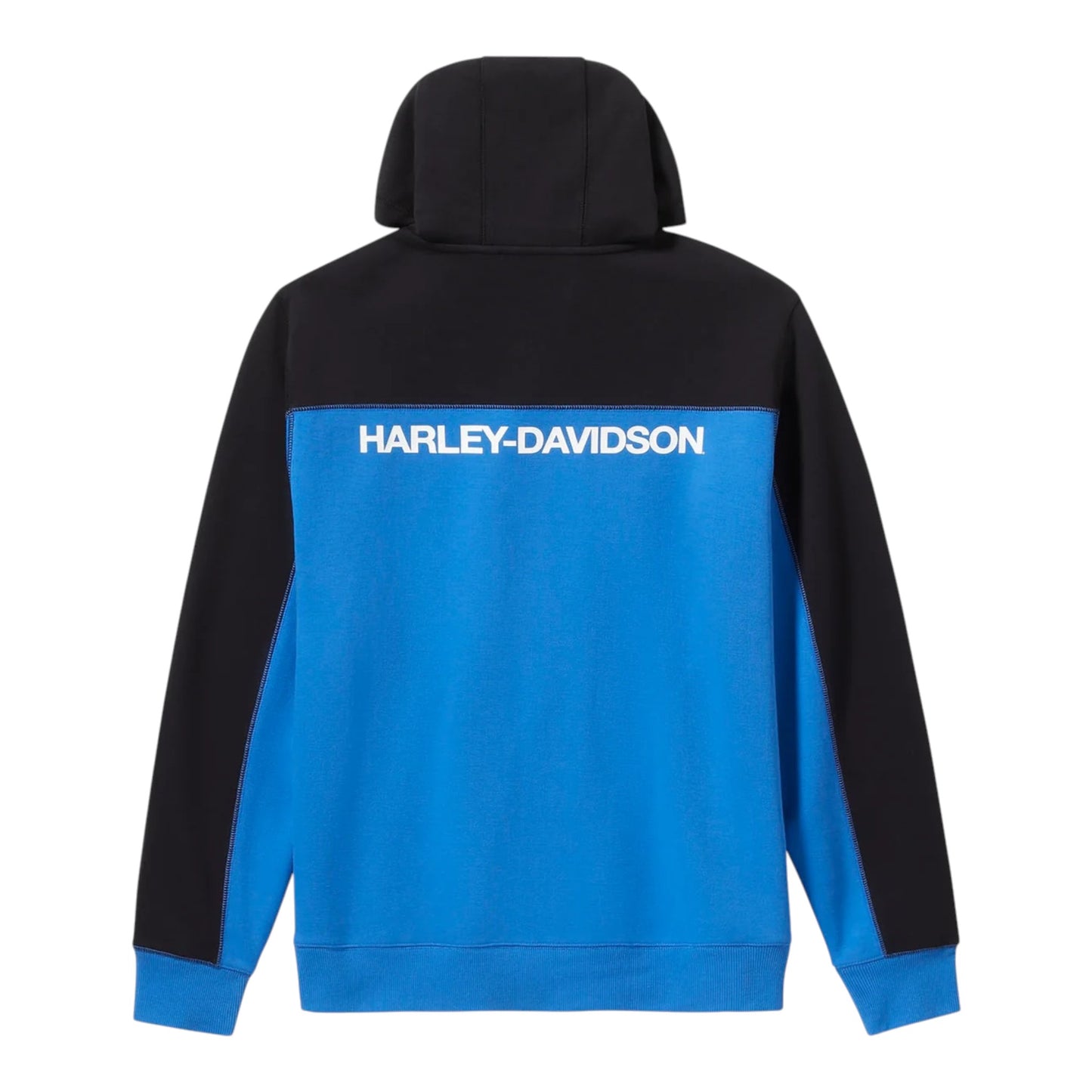 TECH GAITER ZIP-UP HOODIE - BLUE