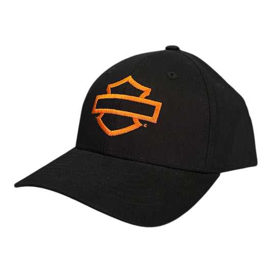 HD OPEN B&S HAT - BLACK/ORANGE