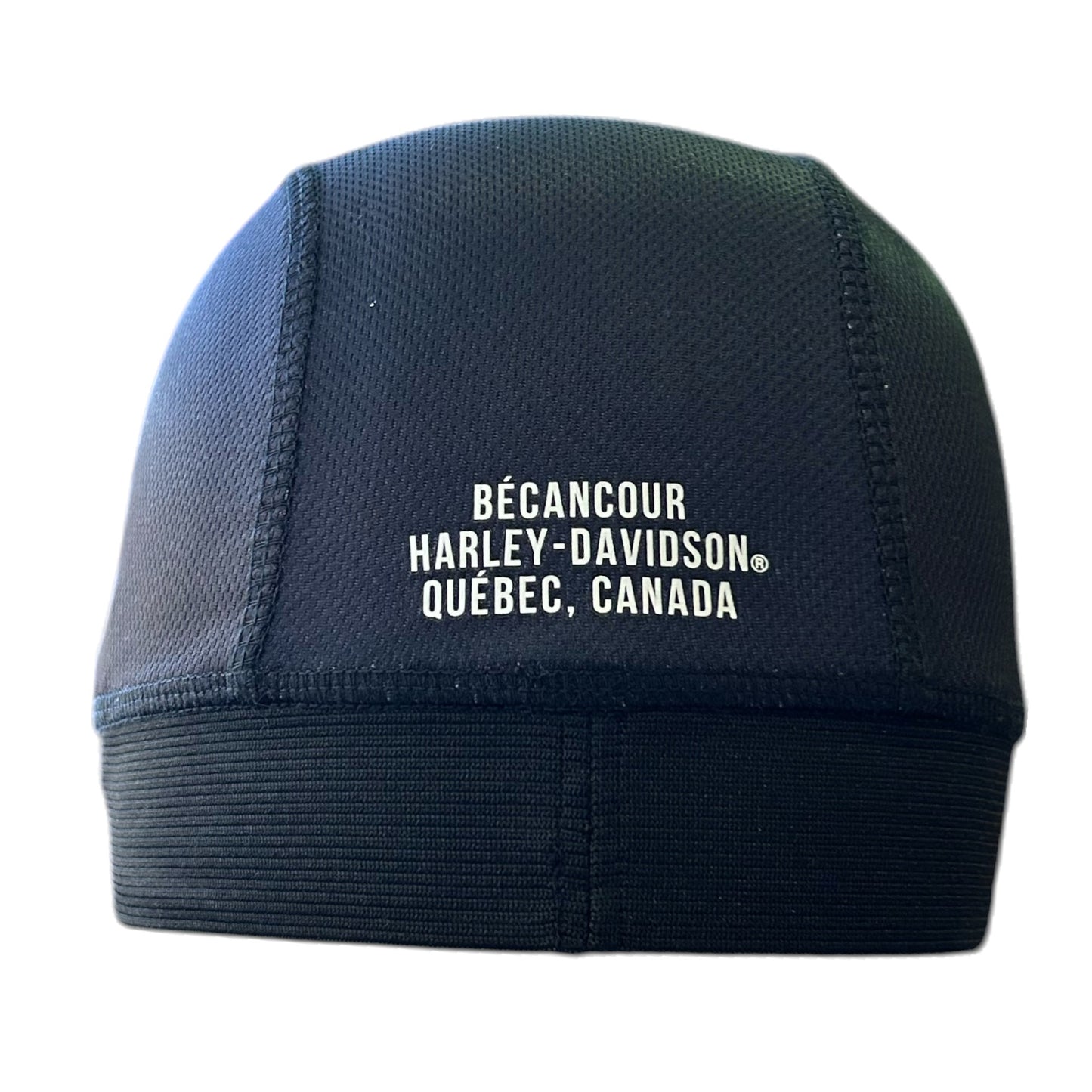 HD GATED SKULL CAP - BLACK