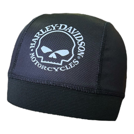 HD WG SKULL SKULL CAP - BLACK