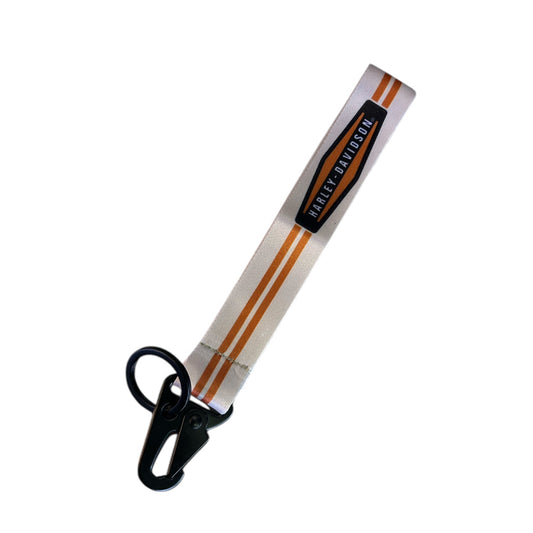 HD KEYCHAIN WRIST STRAP WHITE
