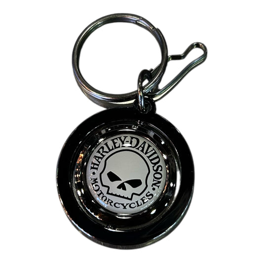 HD KEYCHAIN SKULL SPINNER