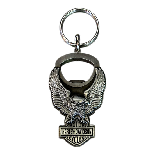 HD KEYCHAIN B&S W/EAGLE BOTTLE OPENER