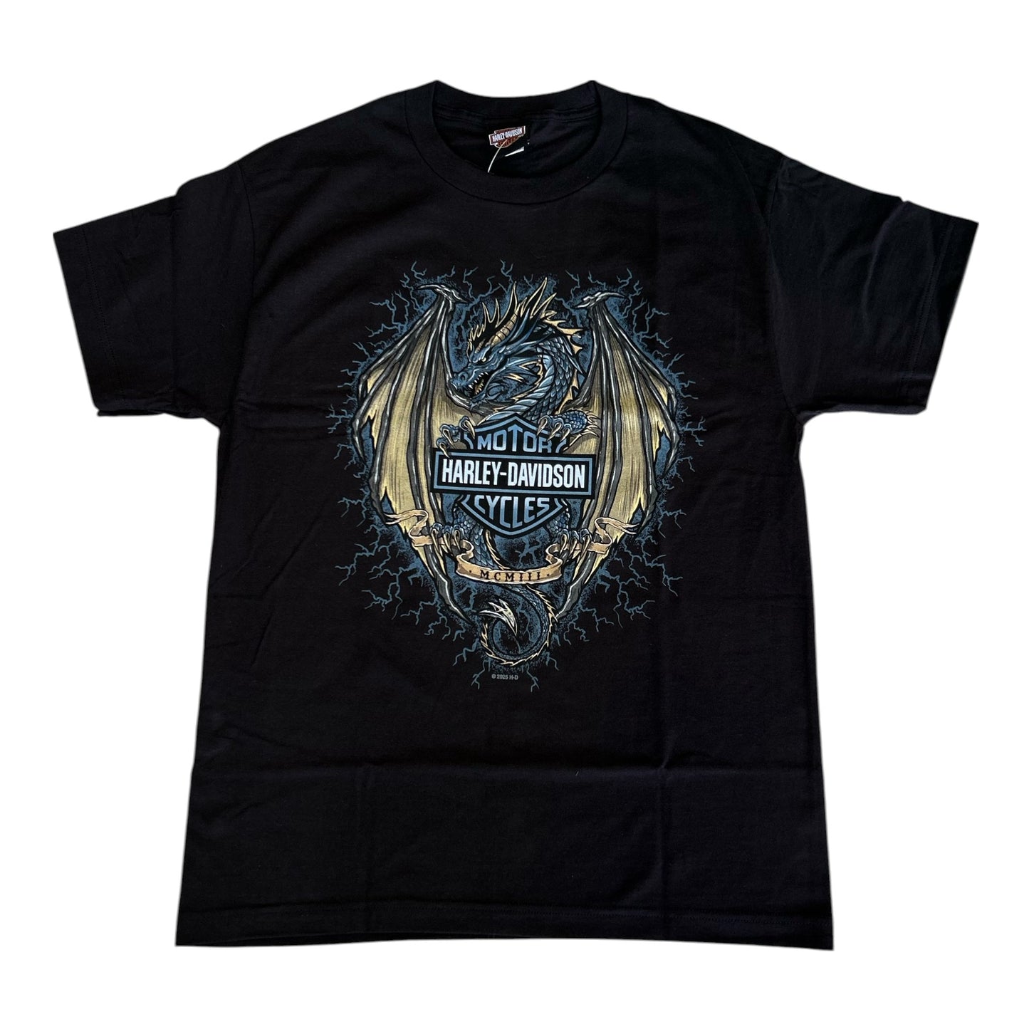 H-D DRAGON B&S TEE