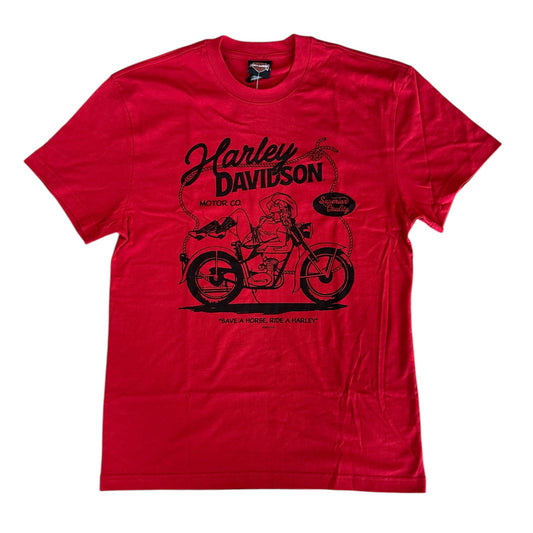 H-D WRANGLED TEE
