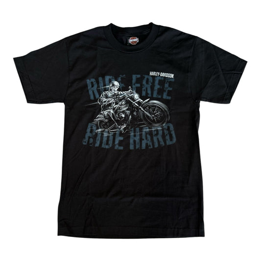 H-D SKELETON RIDER TEE