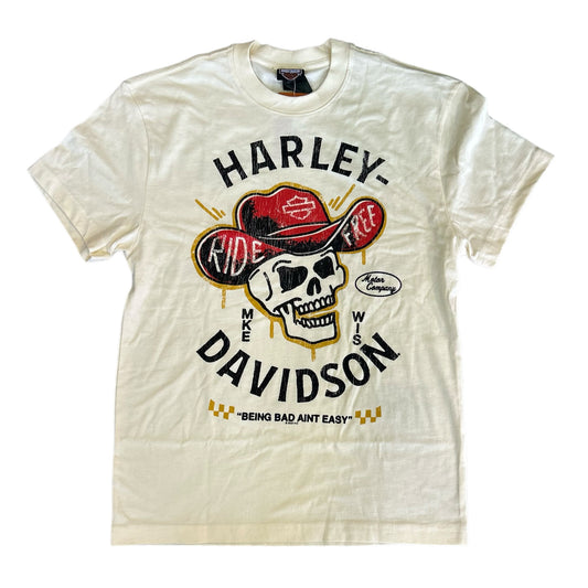 H-D COWBOY RIDE FREE TEE