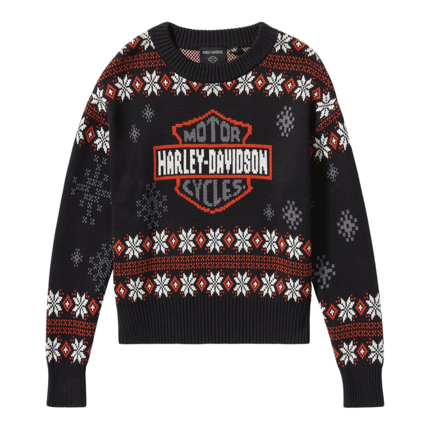 HARLEY HOLIDAY SWEATER - BLACK