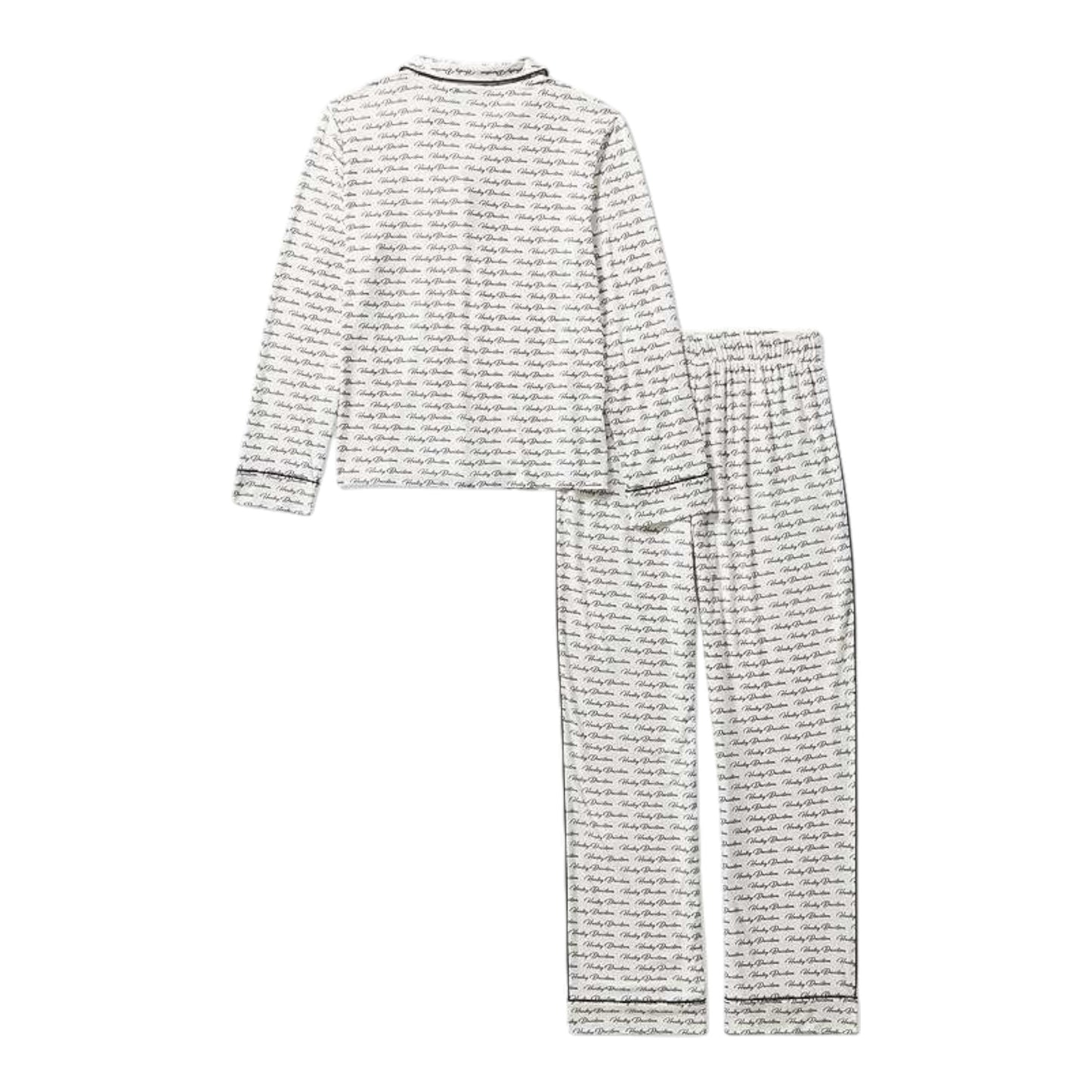 HARLEY-DAVIDSON BUTTON FRONT PAJAMA SET