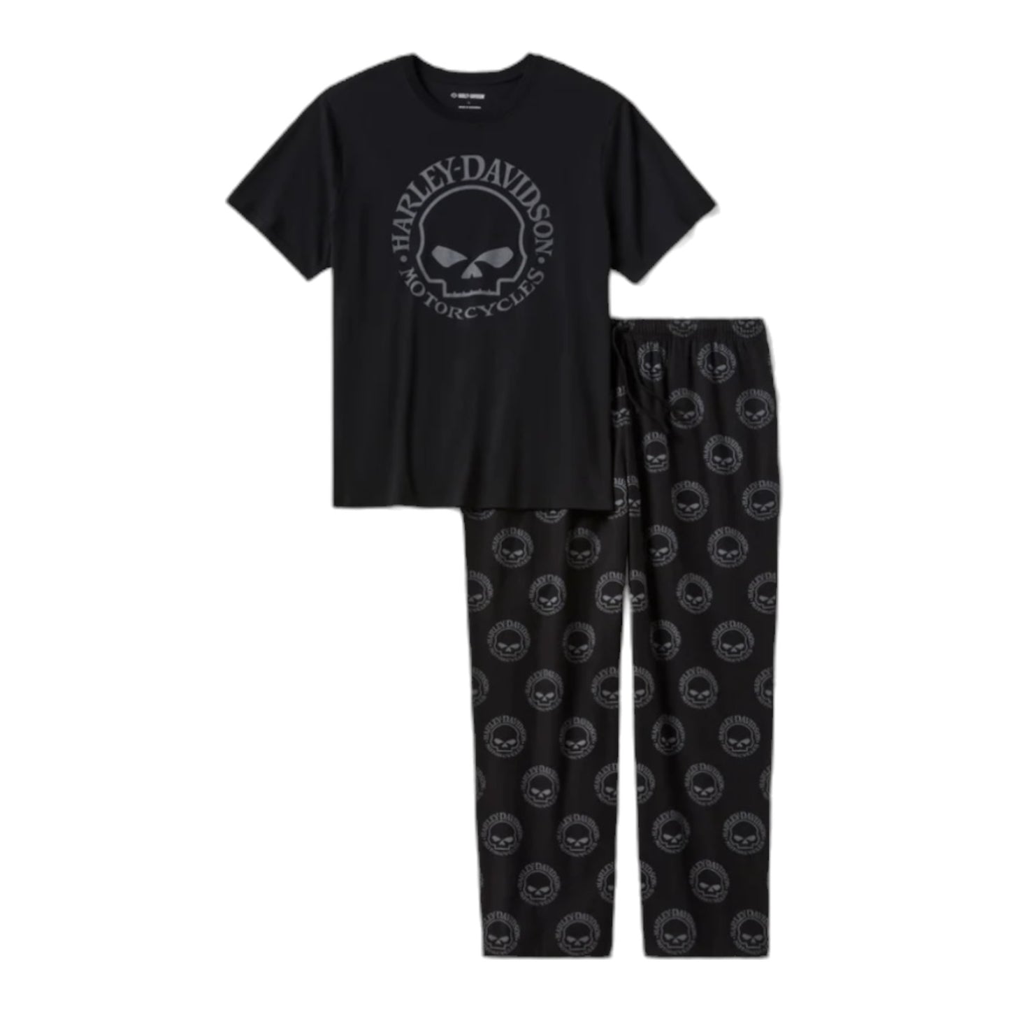 WILLIE G SKULL SHORT SLEEVE PAJAMA SET