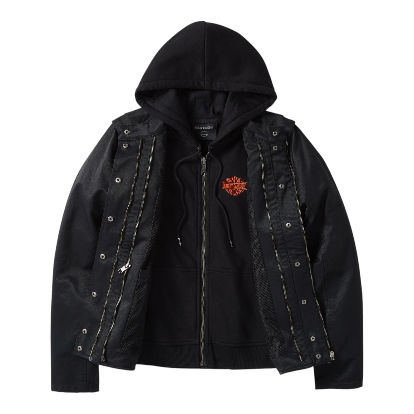 MISS ENTHUSIAST 3-IN-1 TEXTILE JACKET