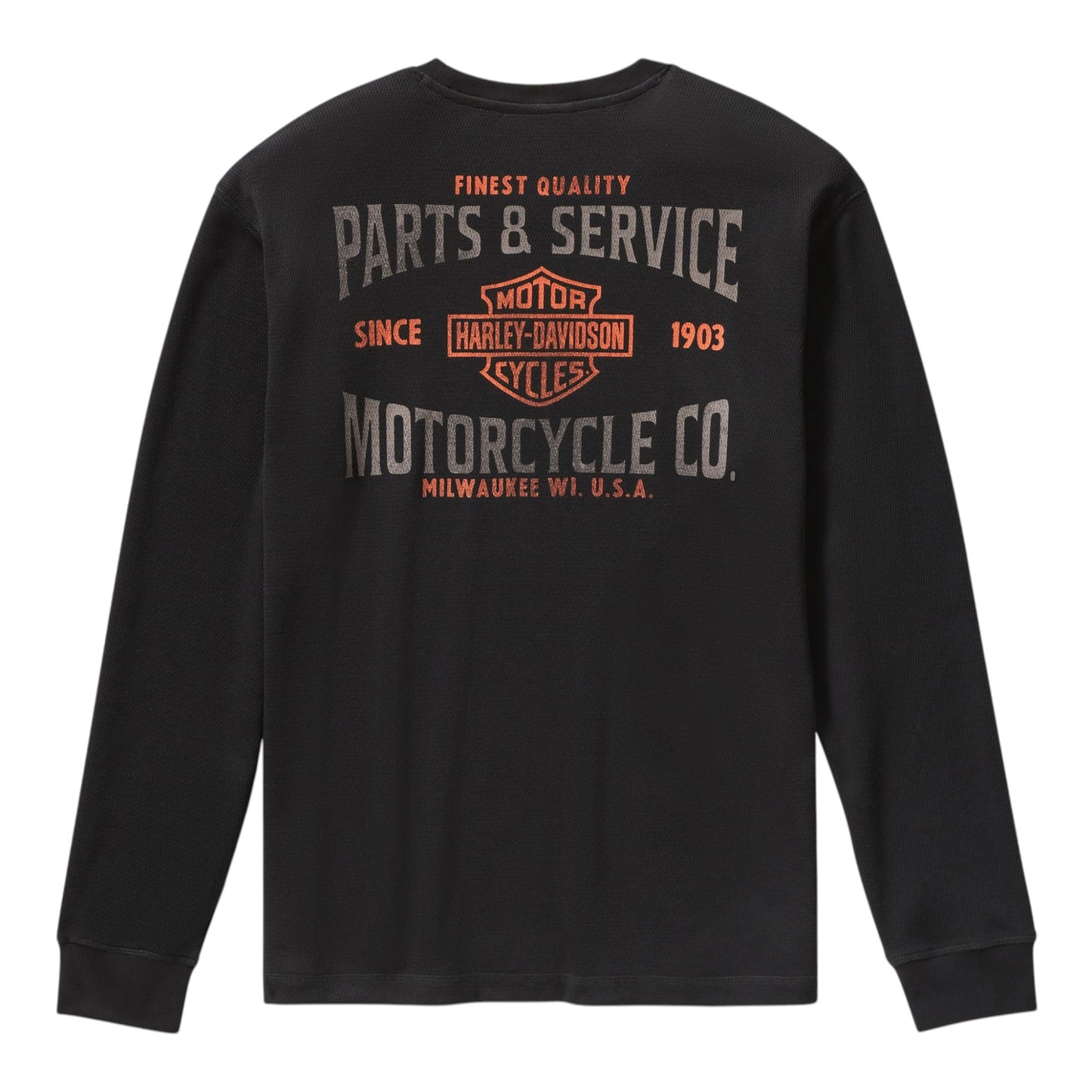 PARTS & SERVICE LONG SLEEVE THERMAL - BLACK