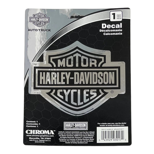 B&S CLASSIC EMBLEMZ CHROMED DECAL