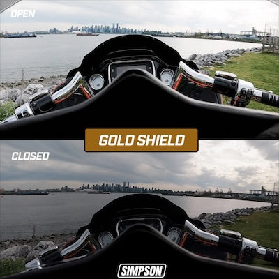 OUTLAW BANDIT SHIELD GOLD