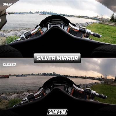 GHOST/SPEED BANDIT EXTERIOR SHIELD MIRROR