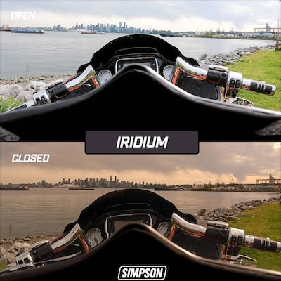 GHOST/SPEED BANDIT EXTERIOR SHIELD IRIDIUM