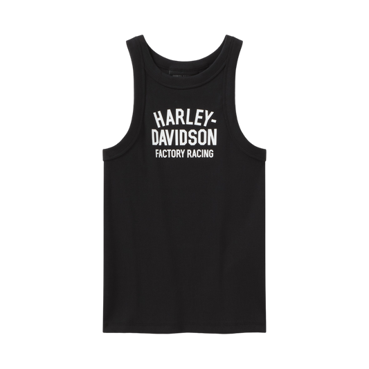FACTORY RACING FANWEAR RACER TANK - BLACK