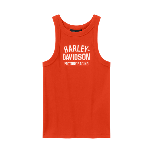 FACTORY RACING FANWEAR RACER TANK - ORANGE