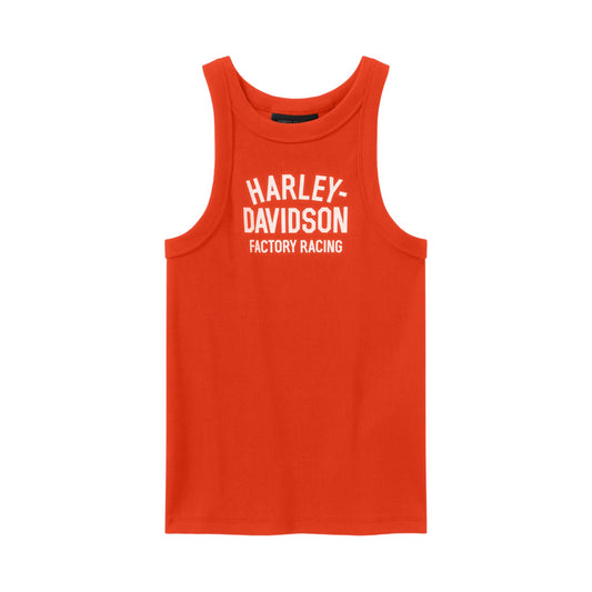 FACTORY RACING FANWEAR RACER TANK - ORANGE