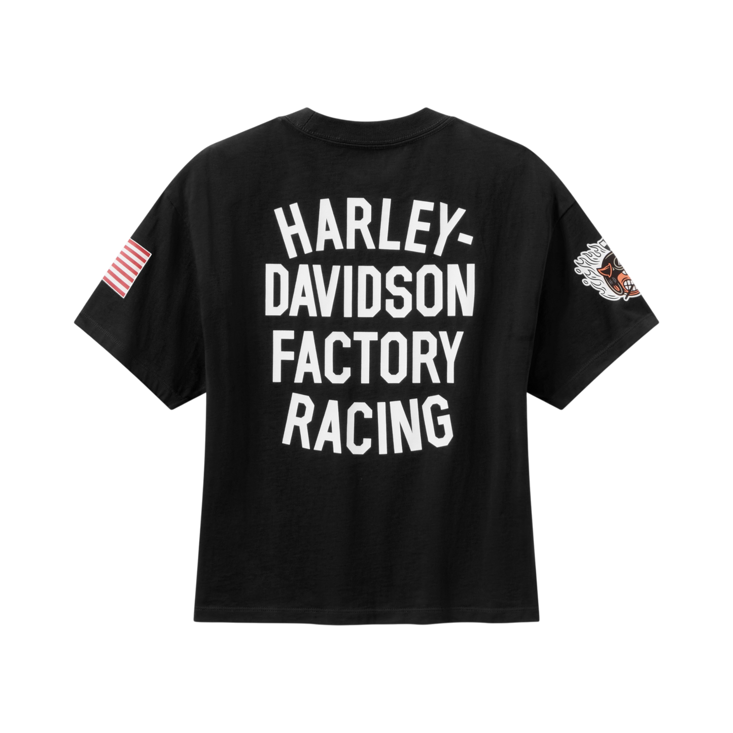 FACTORY RACING FANWEAR BOXY POCKET TEE - BLACK