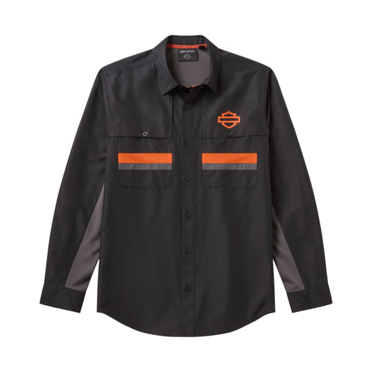 H-D TECH VENTED SOLID SHIRT