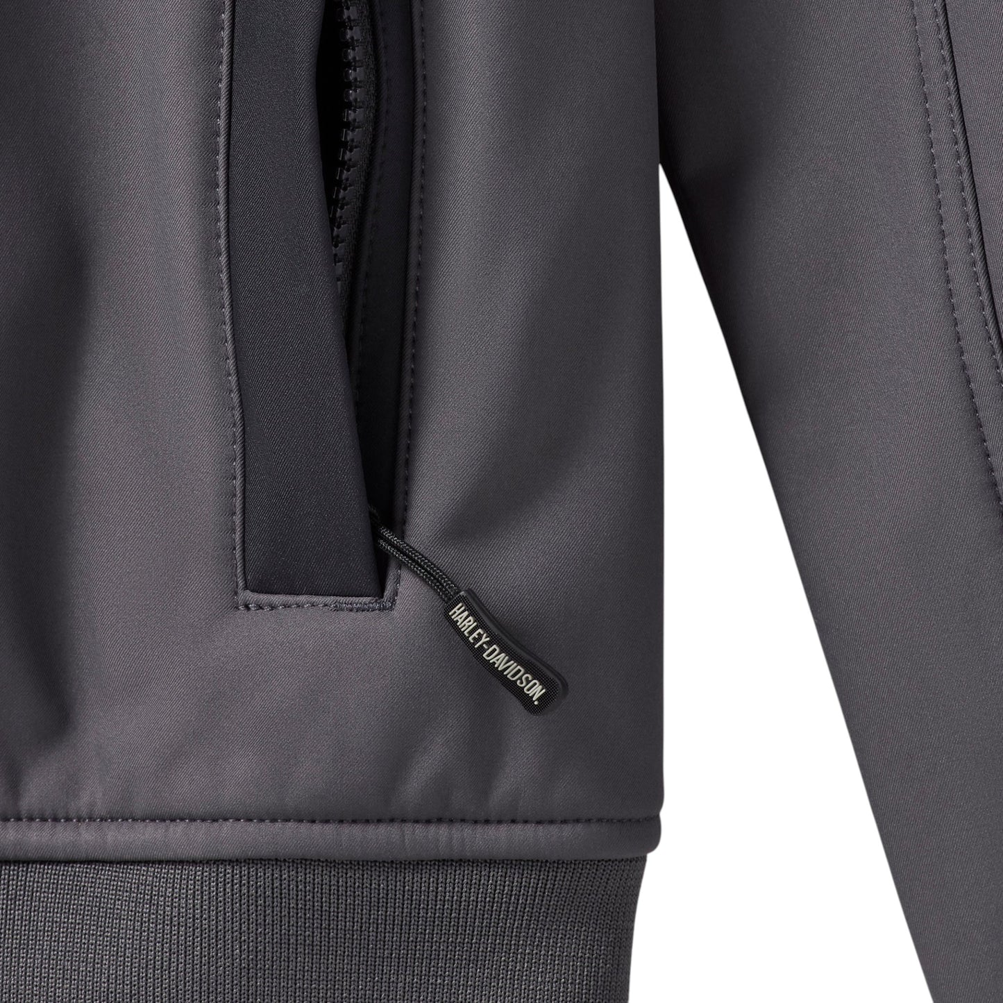 IDYLL COLORBLOCK JACKET - ASPHALT GREY