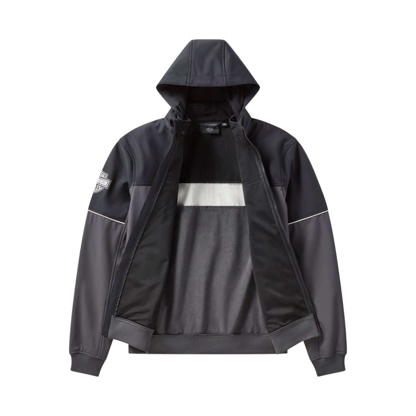 IDYLL COLORBLOCK JACKET - ASPHALT GREY