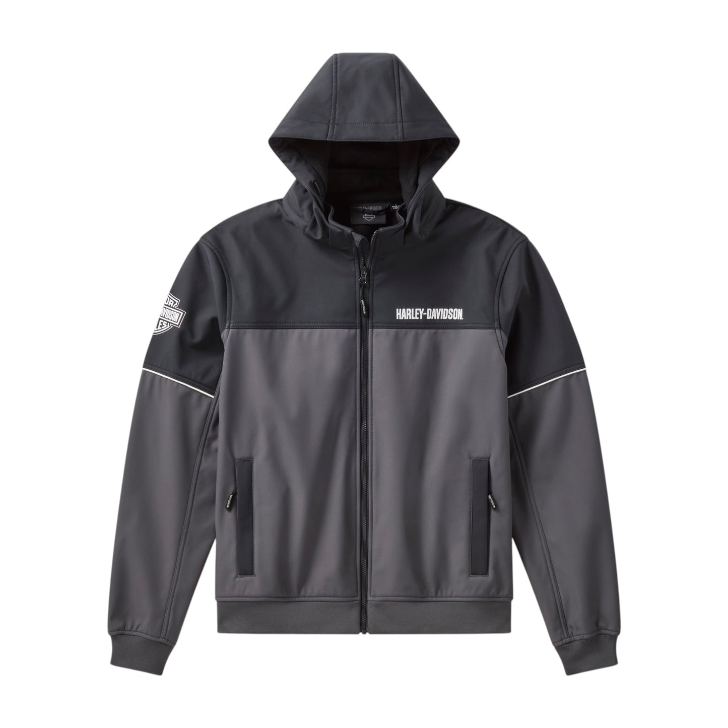 IDYLL COLORBLOCK JACKET - ASPHALT GREY