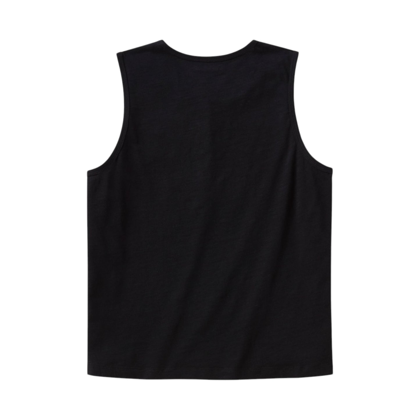 H-D ESSENTIAL SLEEVELESS SNAP HENLEY - BLACK