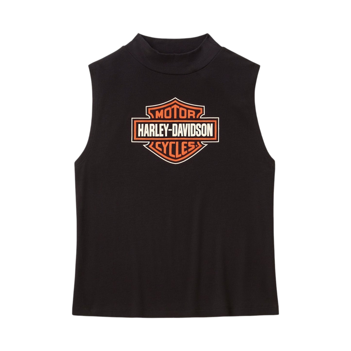 H-D ESSENTIAL RIB MOCK NECK