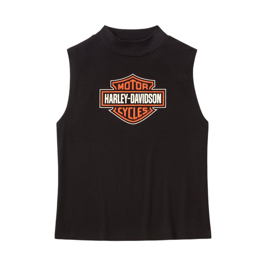 H-D ESSENTIAL RIB MOCK NECK
