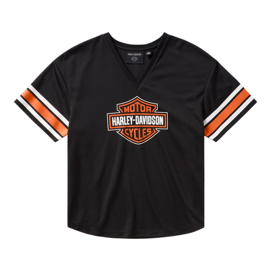 H-D ESSENTIAL FOOTBALL JERSEY - BLACK