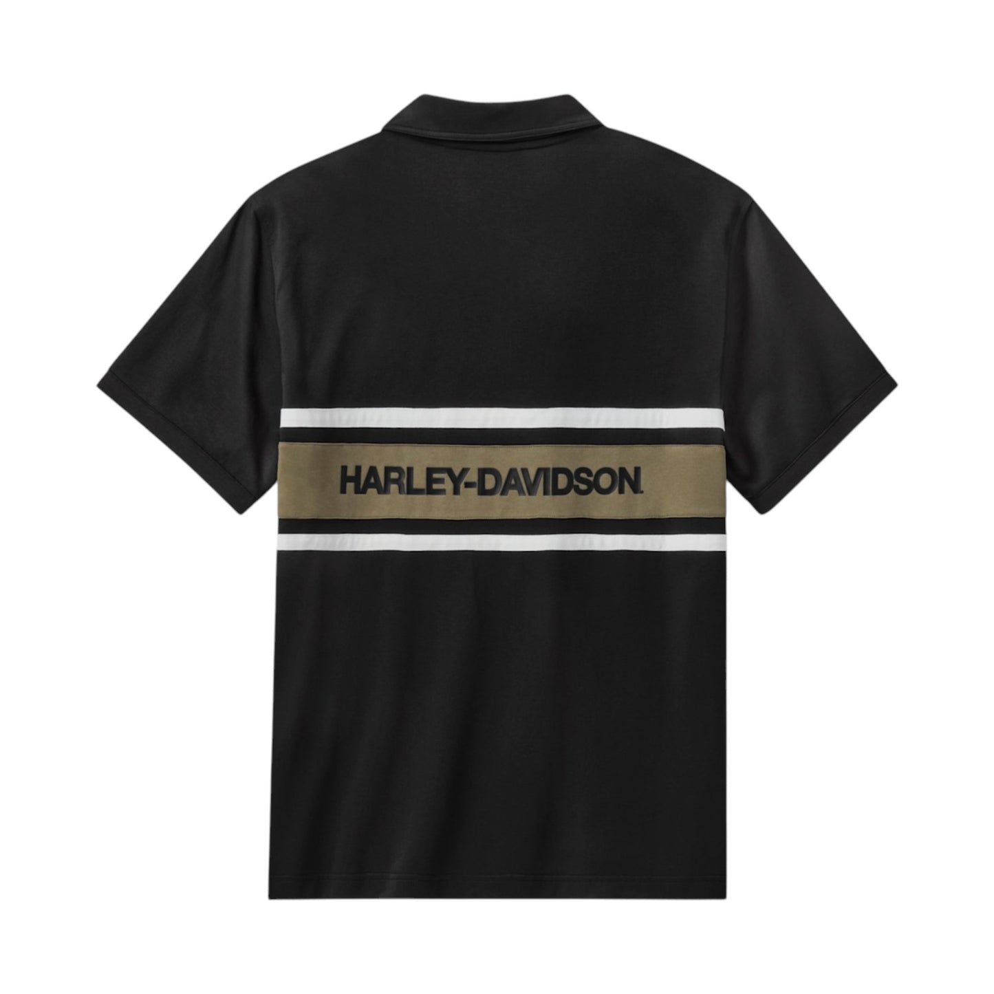 H-D TECH COOLMAX POLO - COLORBLOCK GREEN