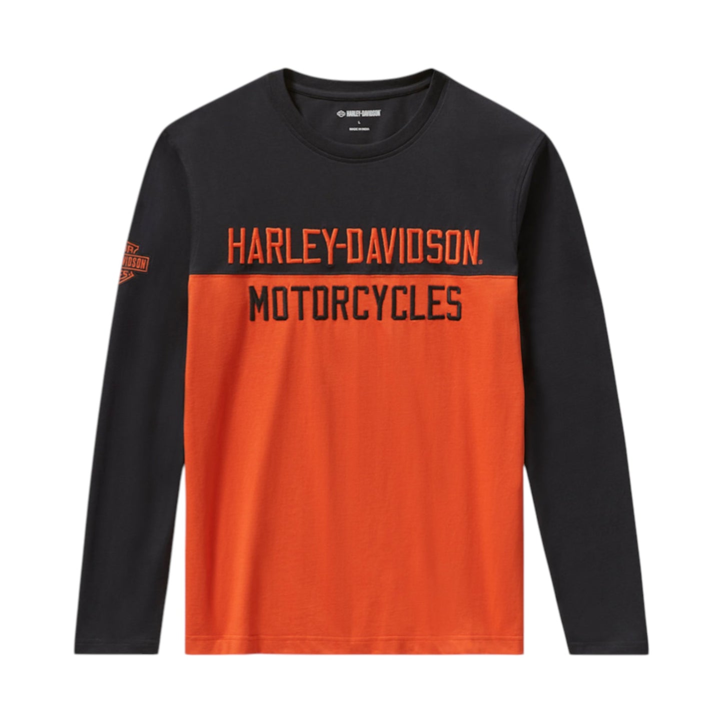 ESSENTIAL COLORBLOCK LONG SLEEVE TOP