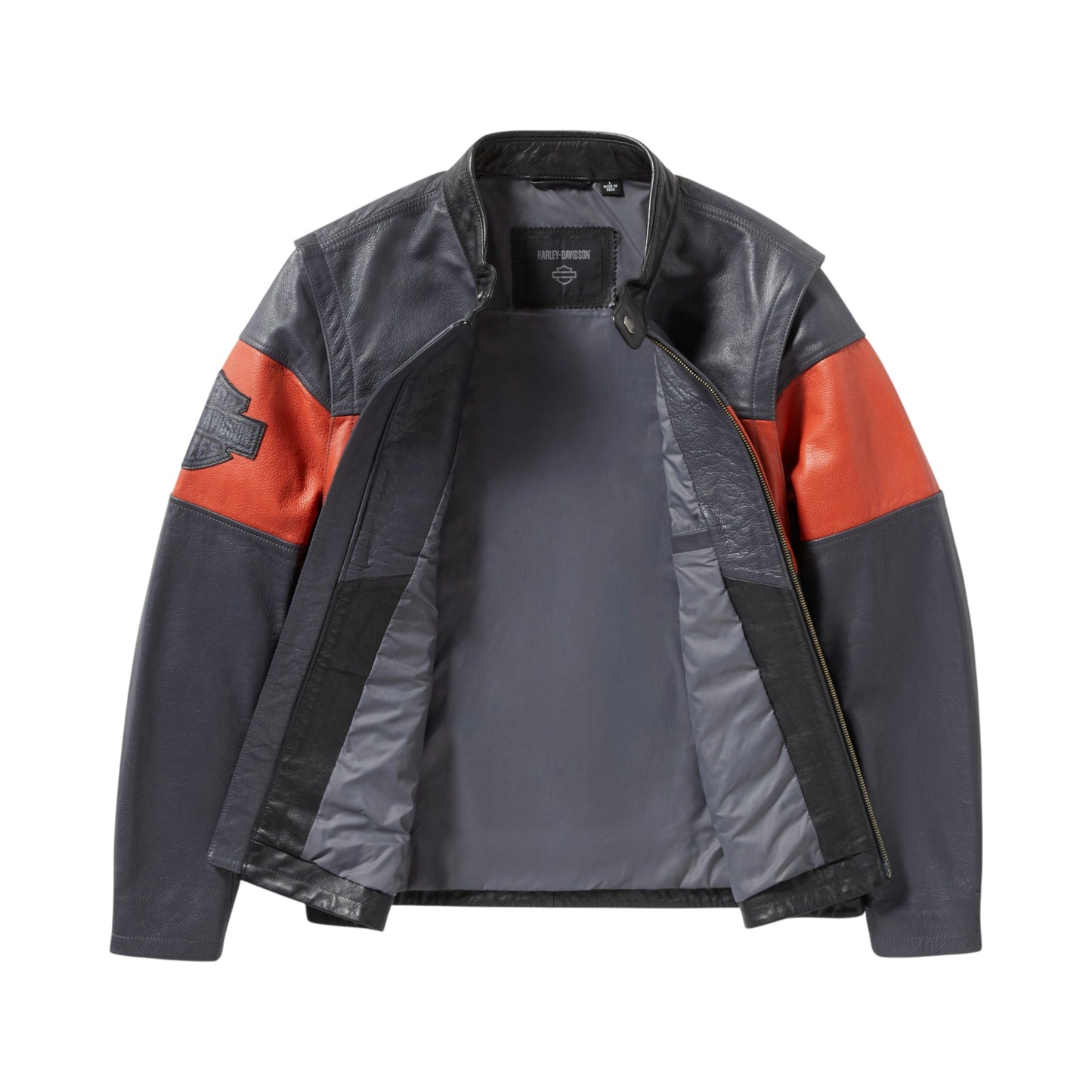 ESSENTIAL CONVERTIBLE LEATHER JACKET