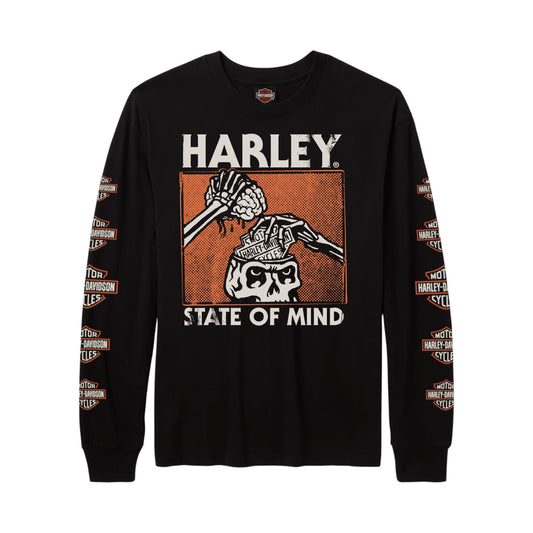 MEN'S H-D STATE OF MIND LONG SLEEVE TEE