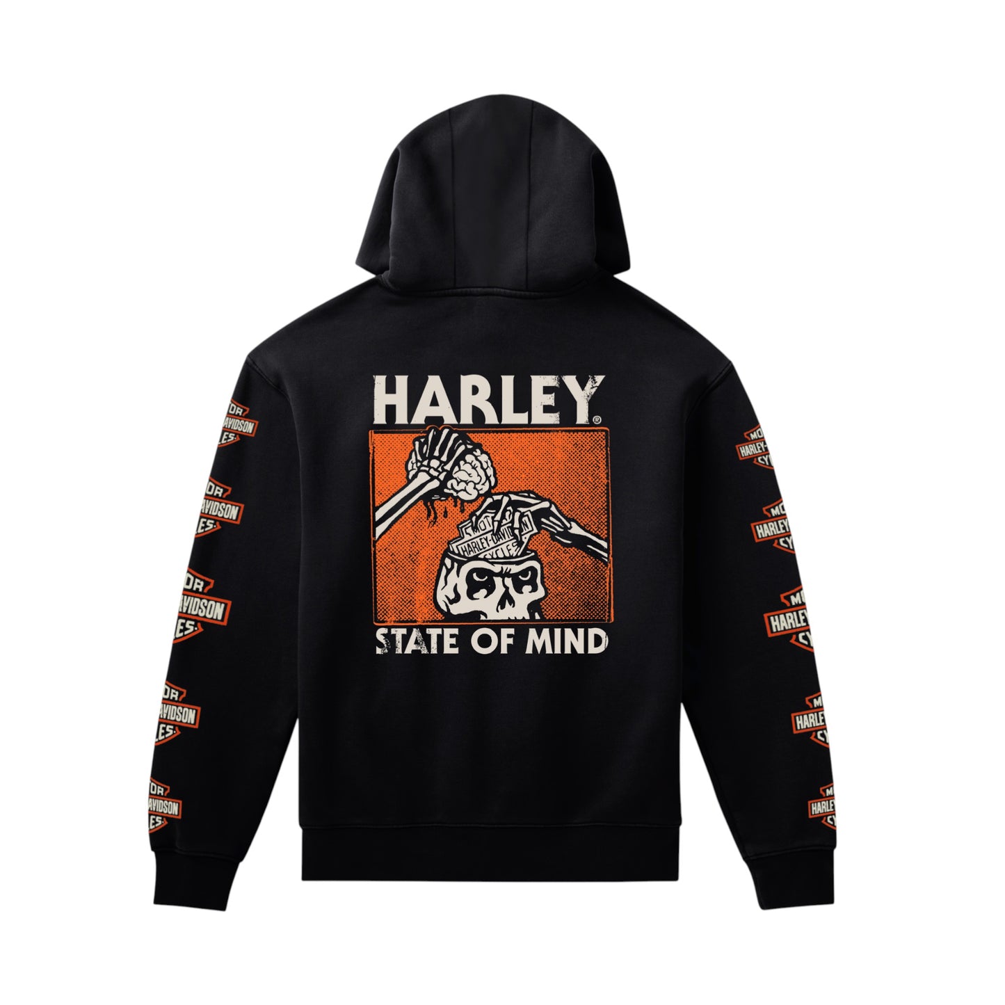 MEN'S H-D STATE OF MIND PULLOVER FLEECE HOODIE